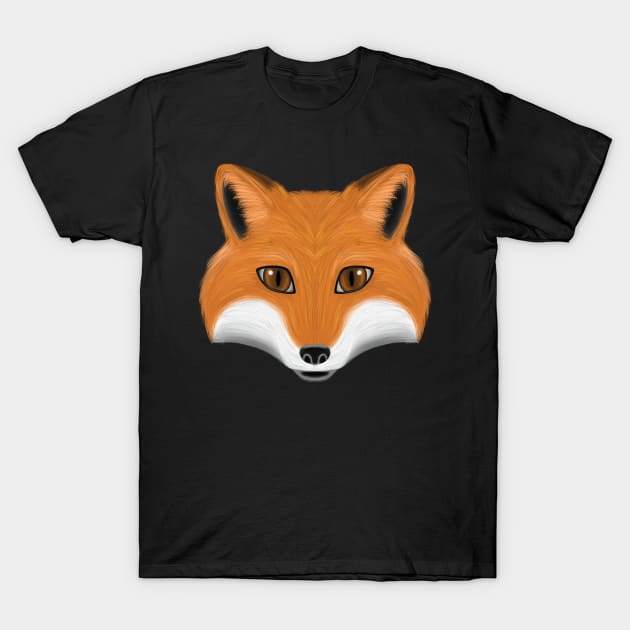 Fox Face T-Shirt by Firestorm Fox